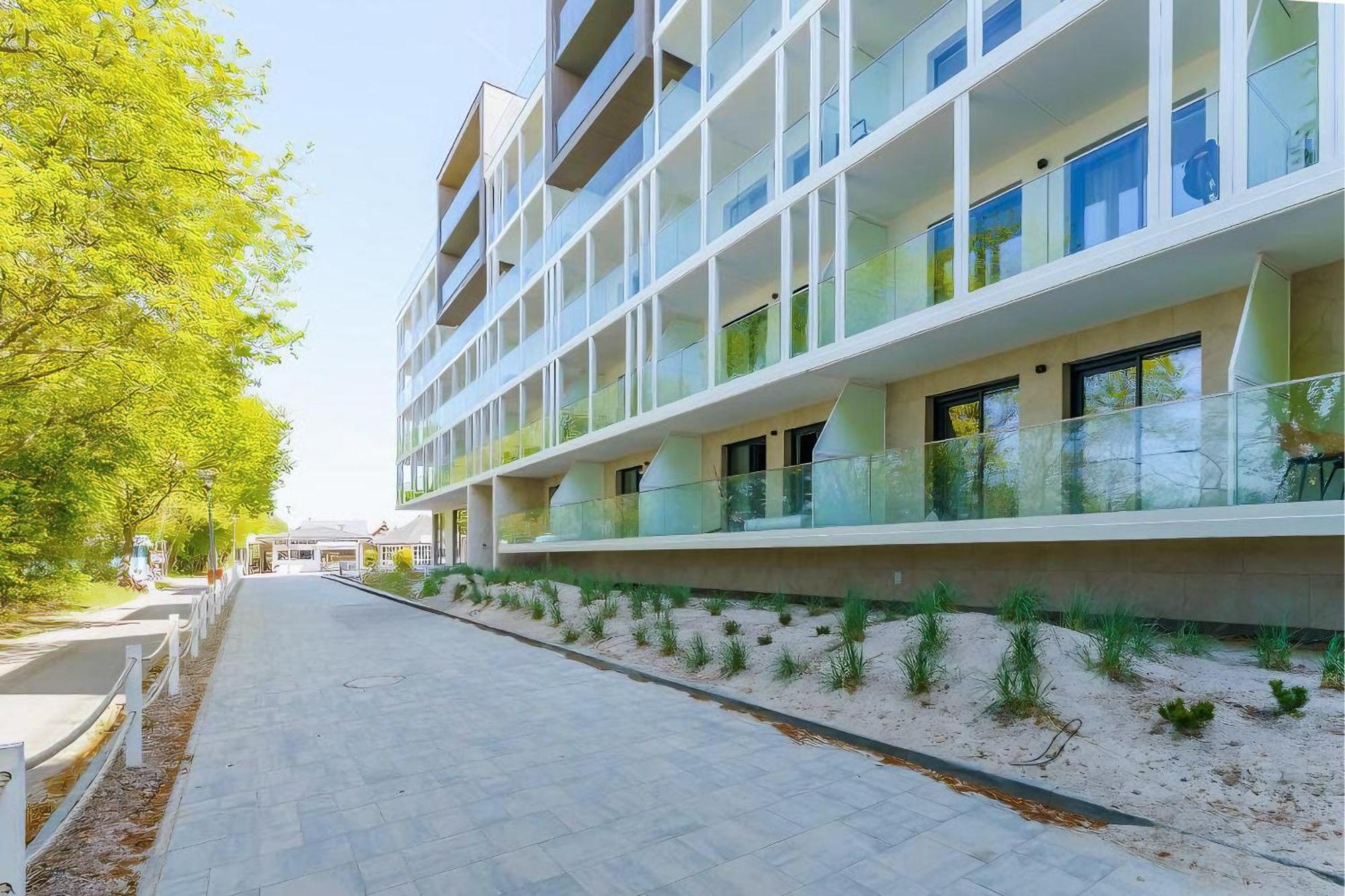 Apartament 018 Tuz Przy Plazy Z Tarasem I Parkingiem Perlowa Przystan Sianożęty Exterior foto